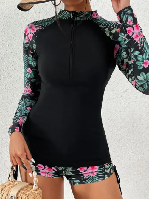 Tankini Manche Longue